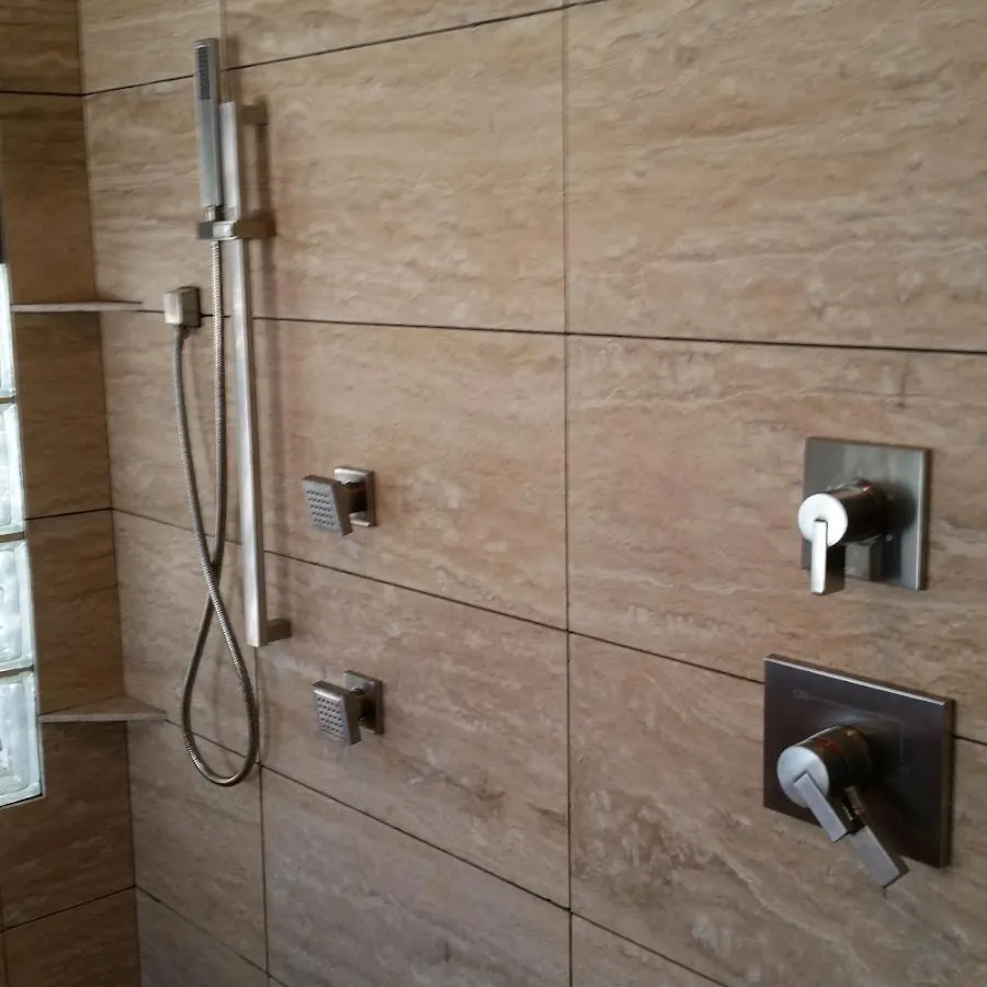 Shower fixture installation for Water Heater Replacement in Riverview
